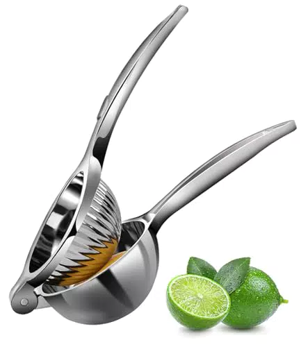 Rekix Zitronenpresse Manuell – Zitruspresse für frischen Saft und Cocktails