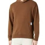 Replay Herren Hoodie aus Baumwolle, Modell Sandal Wood 442