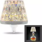 REV Lamprusco Cristal LED Akku Tischlampe kabellos dimmbar IP54