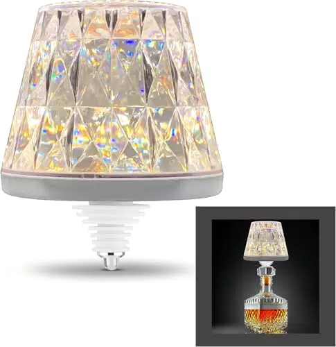 REV Lamprusco Cristal LED Akku Tischlampe kabellos dimmbar IP54