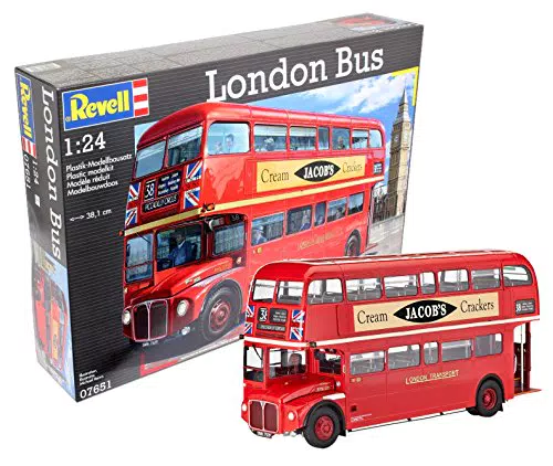 Revell Doppeldeckerbus London Bus Modellbausatz 1:24 für Experten