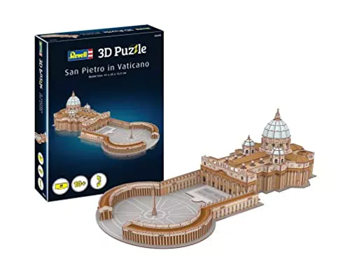 Revell 3D Puzzle San Pietro in Vaticano – Bauspaß für Kinder und Erwachsene