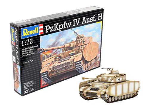Revell PzKpfw. IV Ausf.H Modellbausatz 1:72 - Detaillierte Nachbildung Level 4