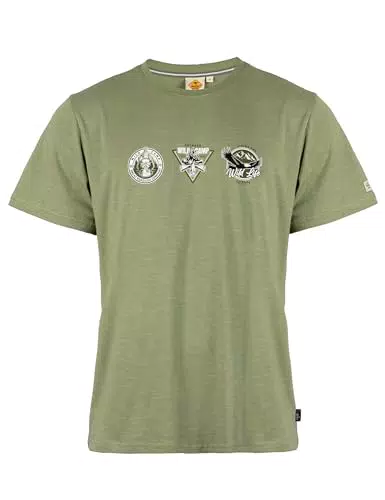 Roadsign Australia Herren T-Shirt mit Frontprint und U-Ausschnitt