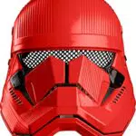 Rubie's Star Wars Ep 9 Red Stormtrooper Maske für Erwachsene Halloween