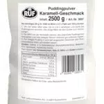RUF Karamell Puddingpulver – Glutenfrei und ohne Allergene, einfach zuzubereiten
