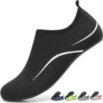 RUOMU Badeschuhe Herren Damen Wasserschuhe Schnell Trocknend Aquaschuhe