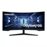 Samsung G5 C34G55TWWP Gaming Monitor 34 Zoll, UWQHD, 165 Hz, 1 ms, FreeSync Premium
