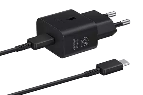 Samsung Schnellladeadapter EP-T2510X, energieeffizientes 25W Ladegerät mit USB-C