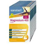 sanotact Magnesium 400 mg - Hochdosiertes Magnesium für Muskeln und Nerven