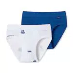 Schiesser Jungen 2 PACK Sportslip Unterwäsche Feinripp - 100% Organic Bio Baumwolle - Größe 92 bis 140