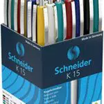Schneider 3080 K 15 Druckkugelschreiber - Dokumentenechte Mine, Strichstärke M