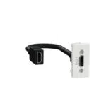 Schneider Electric Unica HDMI-Buchse vorangeschlossen, Modell NU343018