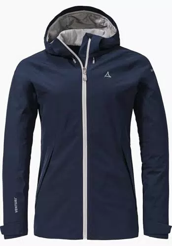 Schöffel Damen 2L Jacket Ankelspitz - Wasserdichte und atmungsaktive Outdoor Jacke