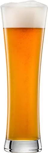 SCHOTT ZWIESEL Weizenbierglas Beer Basic, spülmaschinenfestes Tritan-Kristallglas
