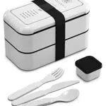 SENSEWELL Bento Box - Mikrowellengeeignete Brotdose für Erwachsene und Kinder