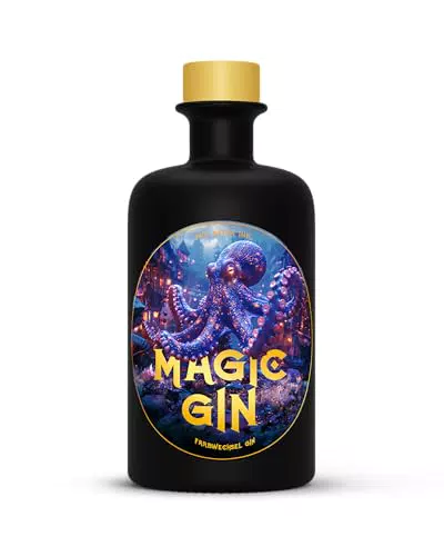 Sepia Ink Magic Gin - Dunkle Früchte - Vegan - 40% vol.