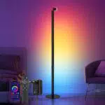 SIGRILL RGB Stehlampe dimmbar mit Fernbedienung, APP und Musik Sync