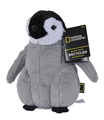 Simba Disney National Geographic Pinguin Plüschtier für Kinder ab Geburt