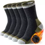 SIMIYA Merino Wandersocken für Herren - Dicke, atmungsaktive Wintersocken