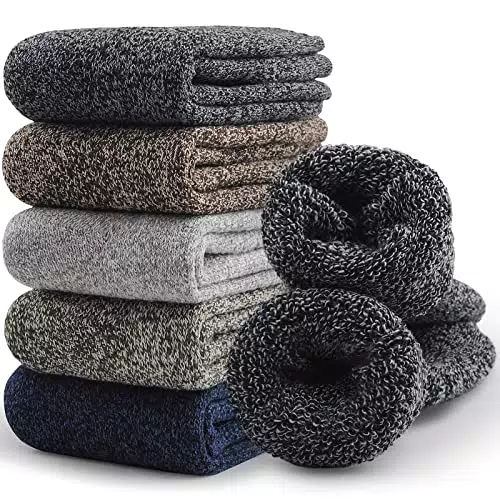 SIMIYA Merino Wollsocken für Herren - Thermosocken für den Winter