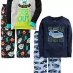 Carter's Jungen Schlafanzug-Set, Autos/Weltraum, 5 Jahre