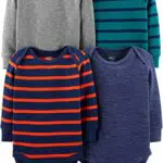 Simple Joys by Carter's Unisex Baby Long-Sleeve Thermal Bodysuits
