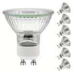 Simusi GU10 Halogen Leuchtmittel 35W dimmbar 2700K für Küche und Büro