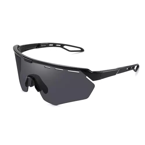 SINSPORT Fahrradbrille UV400 für Herren und Damen – Sport-Sonnenbrille für Outdoor