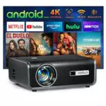 VOPLLS Smart Beamer Full HD 1080P mit Autofokus und 4K Unterstützung