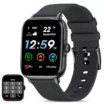Smartwatch für Damen und Herren, Fitnessuhr mit Telefonfunktion und SpO2-Messung