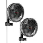 Spider Farmer Clip Ventilator mit EC-Motor und 10 Geschwindigkeiten für Growzelte