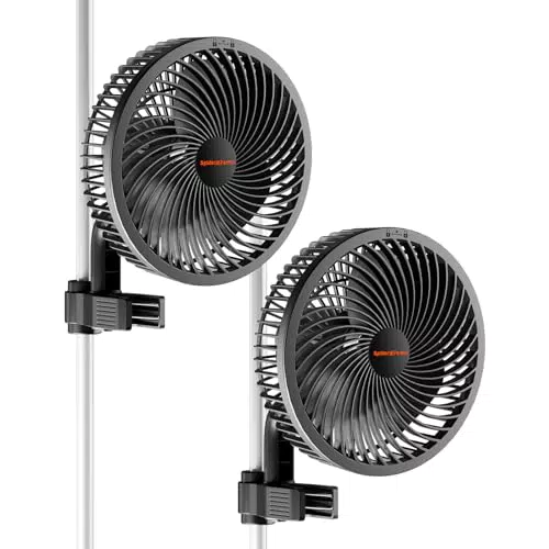 Spider Farmer Clip Ventilator mit EC-Motor und 10 Geschwindigkeiten für Growzelte