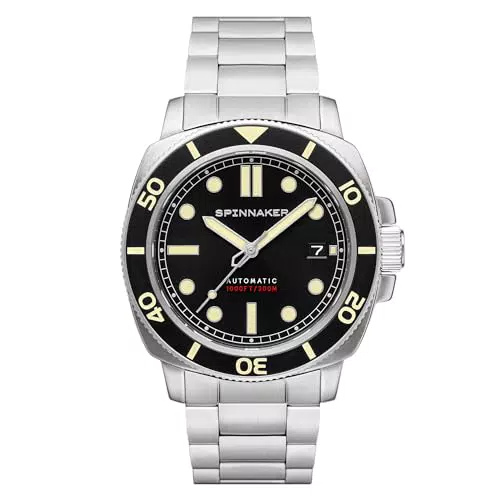 Spinnaker Automatik Diver Uhr 42mm Edelstahlarmband SP-5088-11