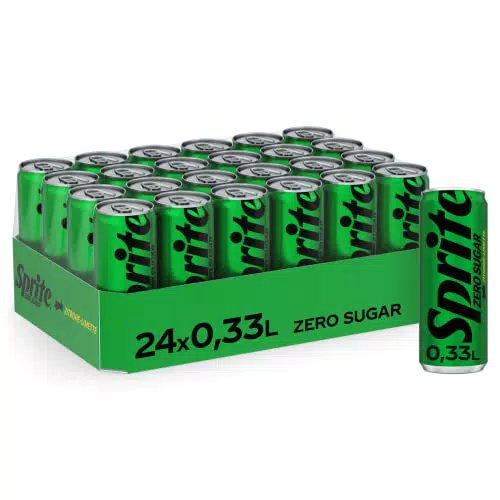 Sprite Zero Sugar - Erfrischende Limonade mit Limetten- und Zitronengeschmack
