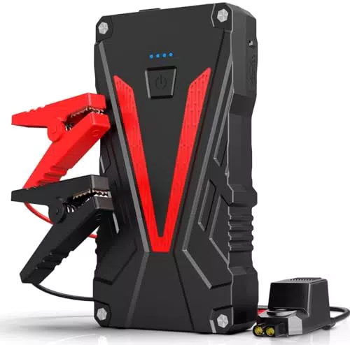 Starthilfe Powerbank 2500A – Tragbare Auto Starthilfe für Benzin- und Dieselmotoren