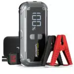 Starthilfe Powerbank 5000A – Tragbare Auto Starthilfe mit USB 3.0 und LCD Bildschirm
