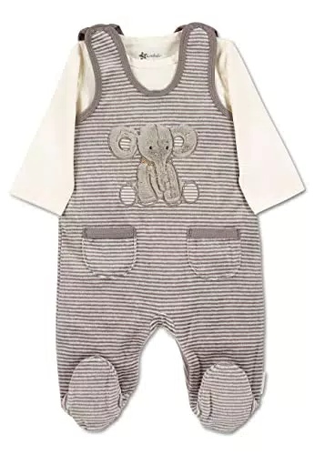 Sterntaler Strampler-Set Nicki Elefant Eddy für Babys – Bequeme Babykleidung