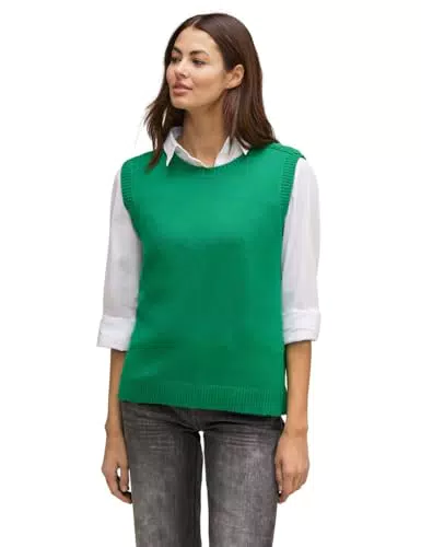 Street One Damen Pullunder - Cozy Pink Melange