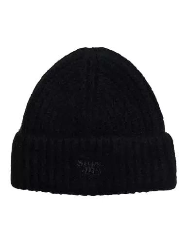 Superdry Damen Rib Knit Beanie Hat