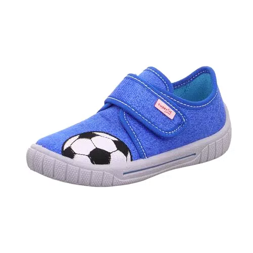 Superfit Jungen BILL Hausschuhe – Bequeme Hausschuhe für Kinder