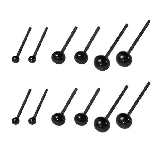 Supvox Sicherheitsaugen für Puppen und Kuscheltiere – 2mm, 3mm, 4mm