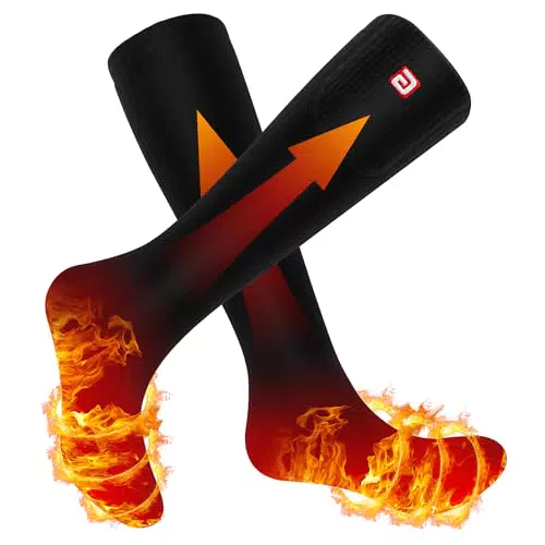 Svpro Wiederaufladbare Elektrische Beheizte Socken Batteriebetriebene Bequeme Thermosocken