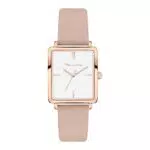 Tamaris Damen Analog Quarz Uhr mit Lederarmband TT-0016-LQ
