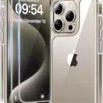 TAURI iPhone 15 Pro Hülle - Schlanke, stoßfeste und kratzfeste Schutzhülle