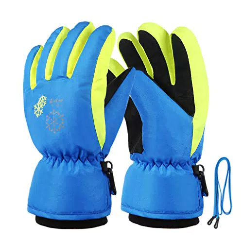 TBoonor Winterhandschuhe für Kinder - Wasserdicht und Winddicht für Outdoor-Sport