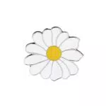 TENDYCOCO Cartoon Gänseblümchen Brosche – Sommer Art Pin für Hemden und Jacken