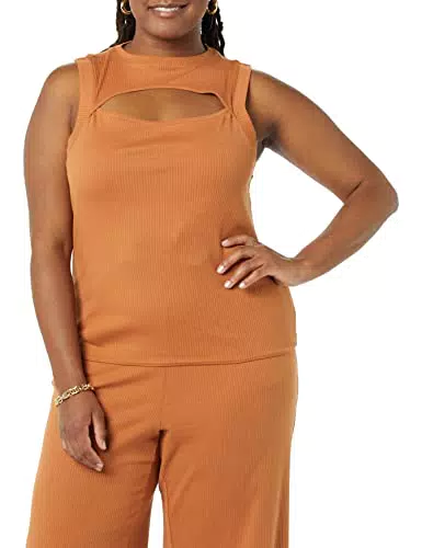TEREA Ava Tanktop Damen mit Cut-Out-Detail