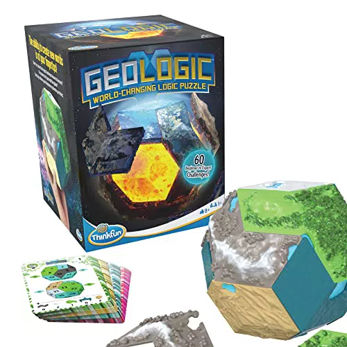 ThinkFun Geologic World Changing Logic Puzzle – STEM Spiel für Kinder ab 8 Jahren