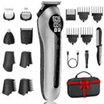 Tierney Haarscherer Herren - 6-in-1 Barttrimmer und Körperrasierer, IPX6 wasserdicht
